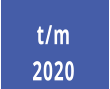 t/m  2020